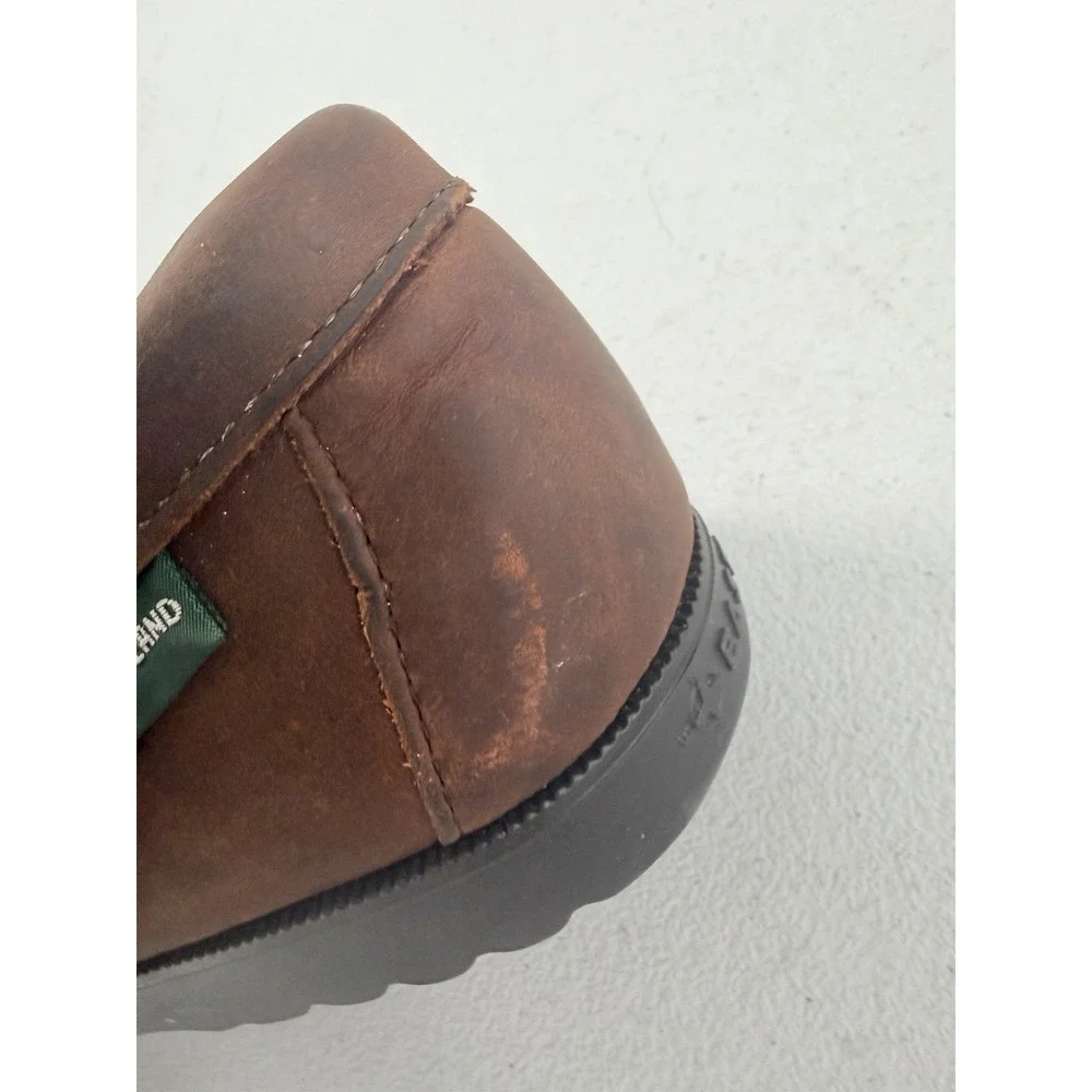 Vintage Eastland Falmouth Oxford Boat Shoes Mens 11.5 D Brown Leather Casual‎